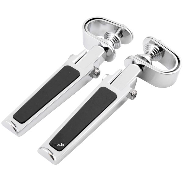 【USA在庫あり】 DRAG フットペグ インロー U-クランプ 1.25インチ(32mm)バー用 1904-1764 JP店