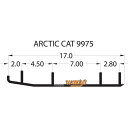 【USA在庫あり】 ウッディーズ Woody's ランナー 9975 トレイルブレイザー Arctic Cat (左右ペア) TAT4-9975 JP店