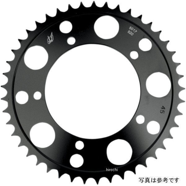 【USA在庫あり】 ドリブン DRIVEN リア スプロケット 45T/520 96年-02年 TL1000、GSX-R750 スチール 黒 1210-1010 JP店