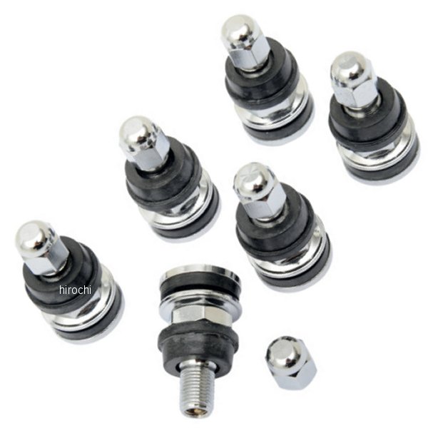 Tire - 【USA在庫あり】 K&Lサプライ K&L SUPPLY バルブステム メタル 14mm TR-412 6個入り 0360-0030 JP店