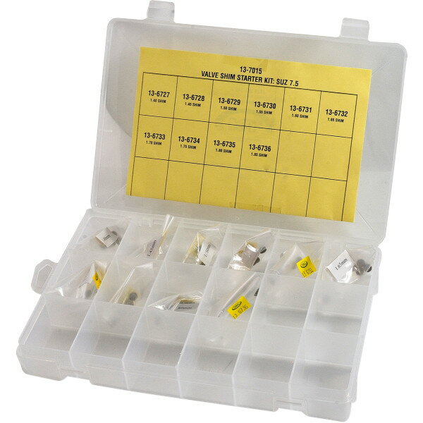 【USA在庫あり】 K&Lサプライ K&L SUPPLY バルブ シム スターターキット カワサキ 7.5mm 13-7014 JP店