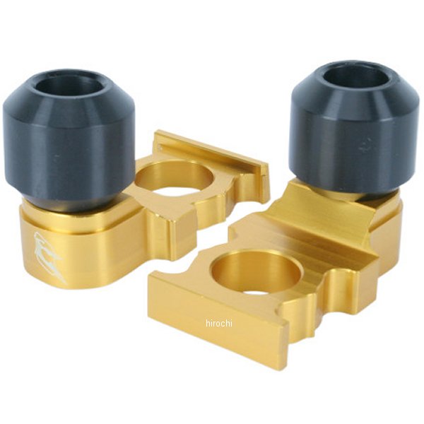 【USA在庫あり】 ドリブンレーシング Driven Racing アクスルブロック スライダー 08年-12年 ニンジャ 250R ゴールド 1231-0507 JP店