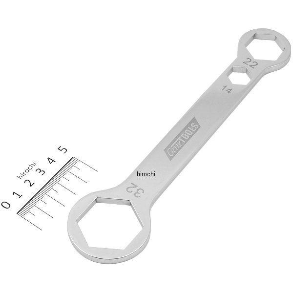 【USA在庫あり】 クルーズツールス CruzTOOLS アクスル レンチ 14mm/22mm/32mm 3811-0043 JP店
