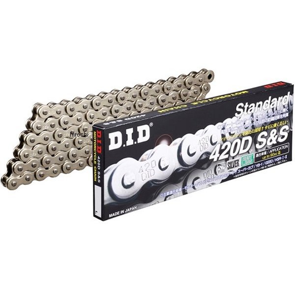 4525516345101 DID 大同工業 チェーン 420D スタンダード シリーズ シルバー 90L クリップ DID 420D-90L RJ(クリップ) SILVER JP店(2)