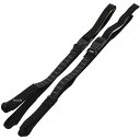 【メーカー在庫あり】 ロックストラップ ROKstraps コミューターストレッチストラップアジャスタブル 300-720mm 黒 ROK00332 JP店