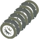 【メーカー在庫あり】 ベルトドライブ Belt Drives クラッチ プレート セット ケブラー 41年-84年 BigTwin BTX-5 JP店