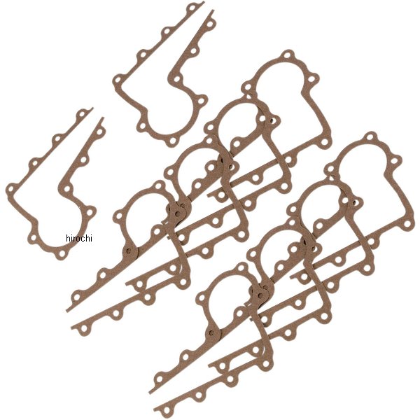 【USA在庫あり】 ジェームズ JAMES フロントエキゾーストロッカーカバーガスケット 38年-47年 EL/FL (10個入り) DS-174417 JP店