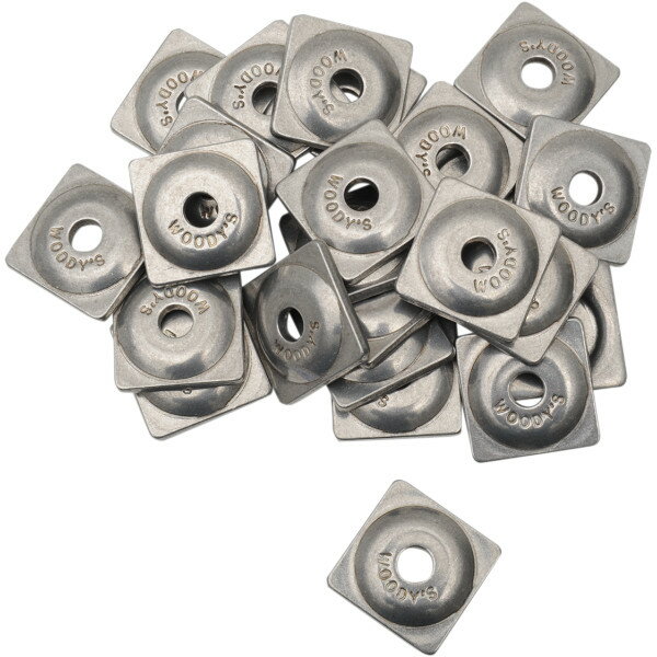 【USA在庫あり】 ウッディーズ Woody's サポートプレート 5/16インチスタッド ナチュラル (1008個入り) 1250-0323 JP店