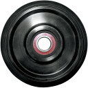【USA在庫あり】 Parts Unlimited アイドラー ホイール 141mm x 20mm 黒 4702-0080 JP店