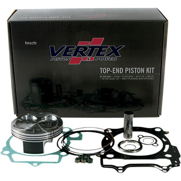 Piston Kits - 【USA在庫あり】 バーテックス Vertex 鋳造ピストントップエンドキット 08年-09年 CRF250R 77.95mm 13:1 0910-3760 JP店
