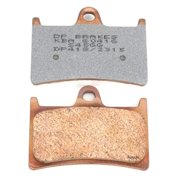 【USA在庫あり】 DPブレーキ DP Brakes ブレーキパッド フロント 02年-11年 XV1700、FZ1000、FZ8 (標準シンタード) DP418 JP店