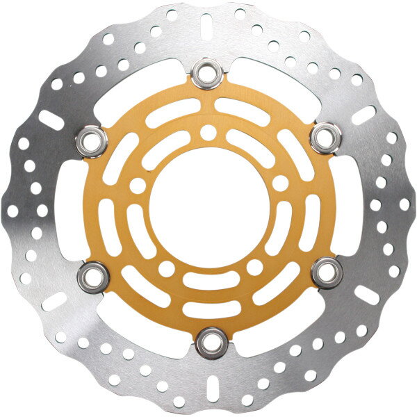 【USA在庫あり】 EBC イービーシー ブレーキローター XCコンツアー 直径280mm フロント 03年-04年 ニンジャ ZX-6RR 1710-0489 JP店