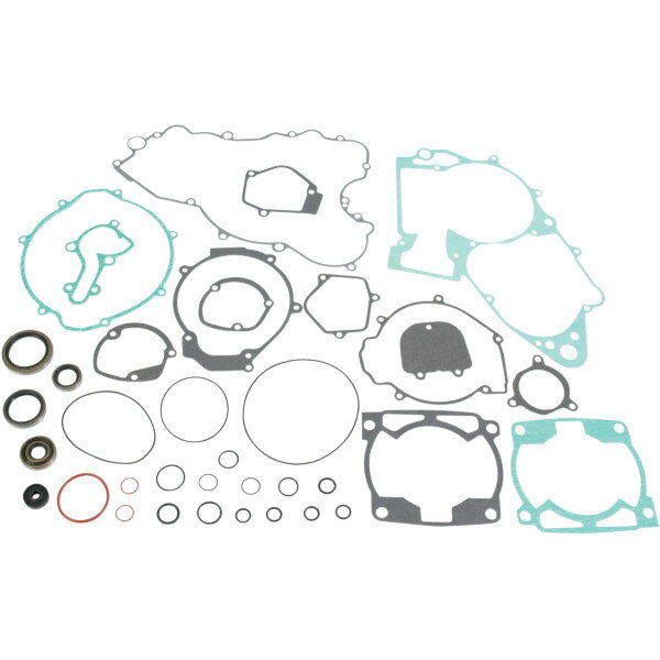 【USA在庫あり】 ムースレーシング MOOSE RACING コンプリート ガスケット オイルシール付き 98年-02年 KTM 380、360 0934-0110 JP店
