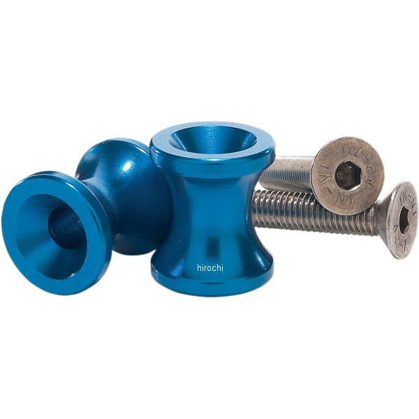 【USA在庫あり】 ボルテックス Vortex スイングアーム スプール 左右ペア 6mm 旧ヤマハ車 青 1303-0020 JP店