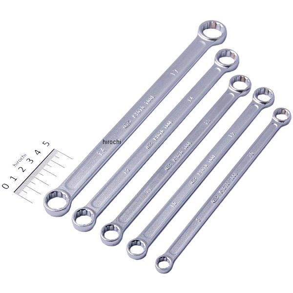 【メーカー在庫あり】 KTC 京都機械工具 ストレートロングめがねレンチセット(5本組) M1505-KC JP店