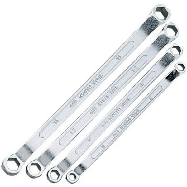 【メーカー在庫あり】 KTC 京都機械工具 ヘックスめがねレンチセット(4本組) M274-KC JP店