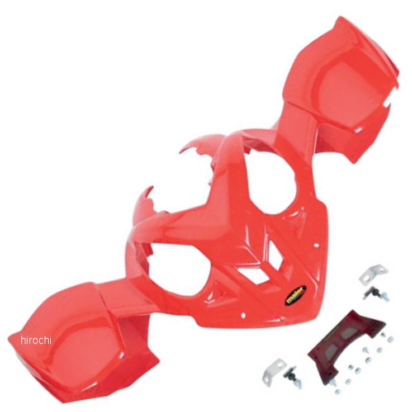【USA在庫あり】 メイヤー maier フロントフェンダー 03年-07年 ポラリス Predator 500 赤 1404-0149 JP店