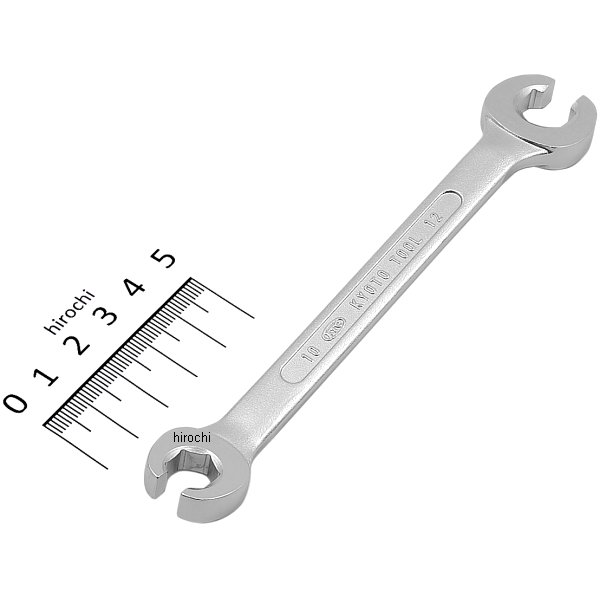 【メーカー在庫あり】 KTC 京都機械工具 ブレーキパイプ用めがねレンチ(MZ10)10mm×12mm MZ10-10X12-KC ..