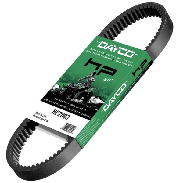 【USA在庫あり】 ダイコ Dayco Products ドライブベルト 05年-10年 カワサキ KVF36...