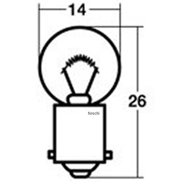 Light Valves - A578A スタンレー STANLEY バルブ G14 12V8W 10個入り A0578A JP店