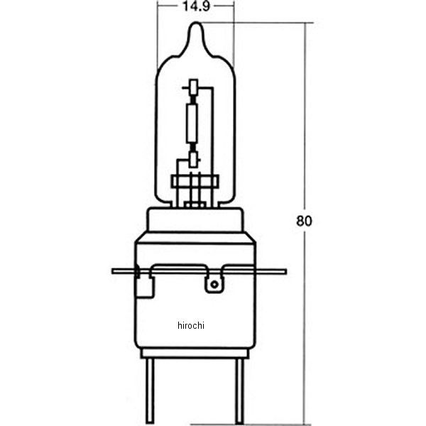 スタンレー STANLEY ハロゲンバルブ SH7J T15 24V70W 1個入り 14-1330 JP店