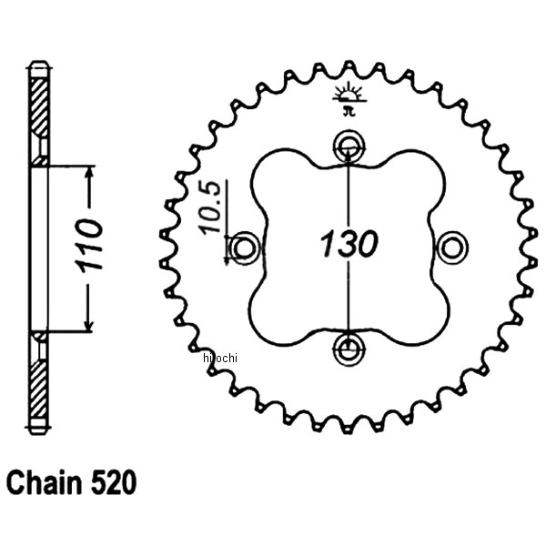 USA߸ˤ JT  JT Chains ץå ꥢ 38T/520 01ǯ-06ǯ TRX300EX  JTR1350-38 J...