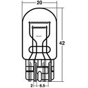 スタンレー STANLEY ウェッジバルブ色:クリア定格電圧:12V21/5W形状:T20タイプ:ダブル球数量:10個入りW4800楽天 JP店　