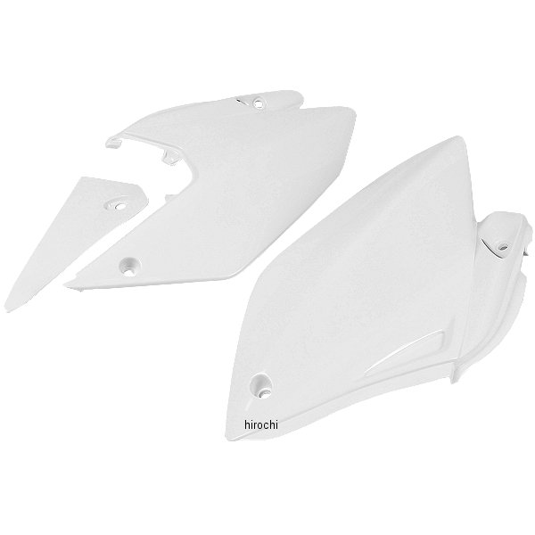 【USA在庫あり】 ユーフォープラスト UFO PLAST サイドパネル 04年以降 CRF250X 白 0520-0281 JP店
