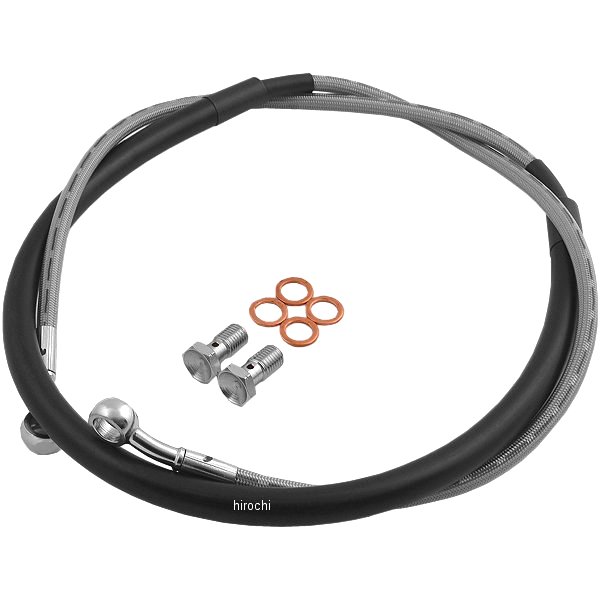 【USA在庫あり】 グッドリッジ GOODRIDGE ブレーキホース フロント 97年-07年 CR500R、CR250R、CR125R ステンレス 1741-3558 JP店