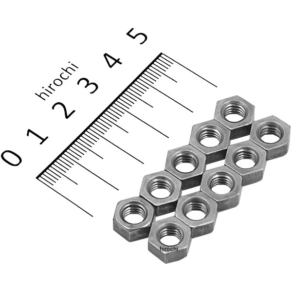 【メーカー在庫あり】 エスコ ESCO M6 六角ナット一種 10個 000012071040 JP店