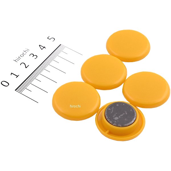 【メーカー在庫あり】 エスコ ESCO 30mm マグネット(黄/5個) 000012080550 JP(3.0)