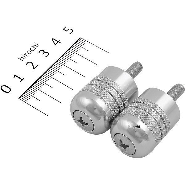 【メーカー在庫あり】 ハリケーン アルミ削り出しサイドキャップ クロームメッキ Φ7/8インチハンドル用 (ホンダ系) HB0345C JP店