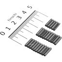 【メーカー在庫あり】 エスコ(ESCO) 2.5x12mm スプリングロールピン 25本 000012221397 JP