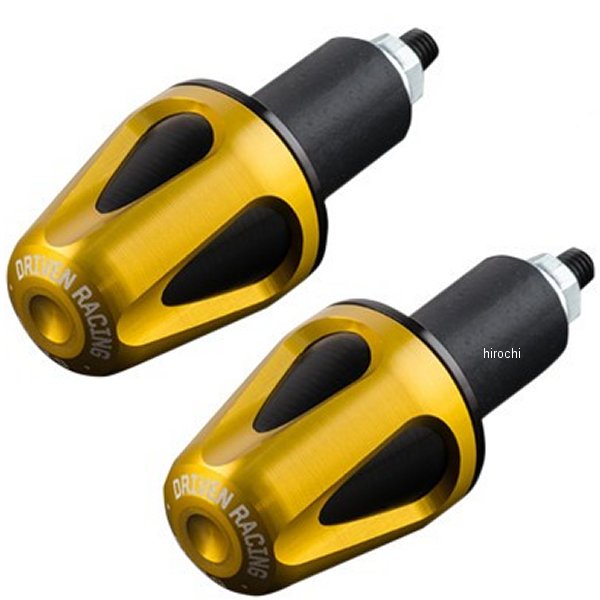 【USA在庫あり】 ドリブンレーシング Driven Racing バーエンド D-AXIS ゴールド/黒 0634-0355 JP店