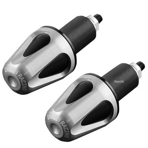 【USA在庫あり】 ドリブンレーシング Driven Racing バーエンド D-AXIS シルバー/黒 0634-0357 JP店