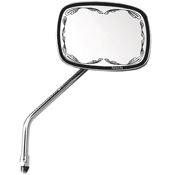 【USA在庫あり】 エムゴ EMGO ミラー スクロール 鋳造 クローム 10mm(1個売り) 2021715 JP