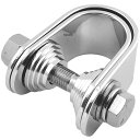 【USA在庫あり】 DRAG メーター用クランプ 1インチ-1.25インチバー クローム DS-243803 JP店(2)