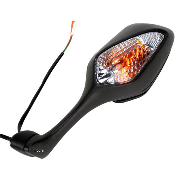 【USA在庫あり】 エムゴ EMGO ミラー 補修用 08年-10年 CBR1000RR 黒(左) 0640-0670 JP店