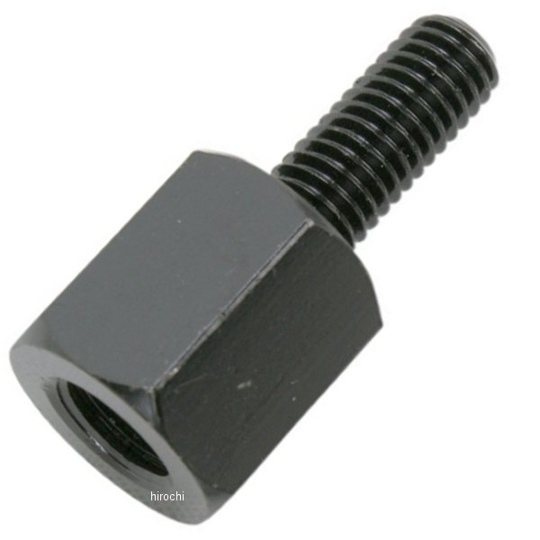 【USA在庫あり】 エムゴ EMGO ミラーアダプター 8→10mm 黒(1個売り) 0641-0032 JP