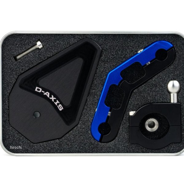 【USA在庫あり】 ドリブン DRIVEN ミラー バーエンドクランプ D-AXIS 青(1個売り) 0640-0721 JP
