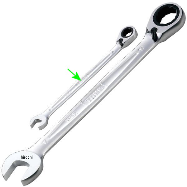 切替式ラチェット めがねレンチ サイズ 8mm 長さ 140mm RMR-08楽天 JP店