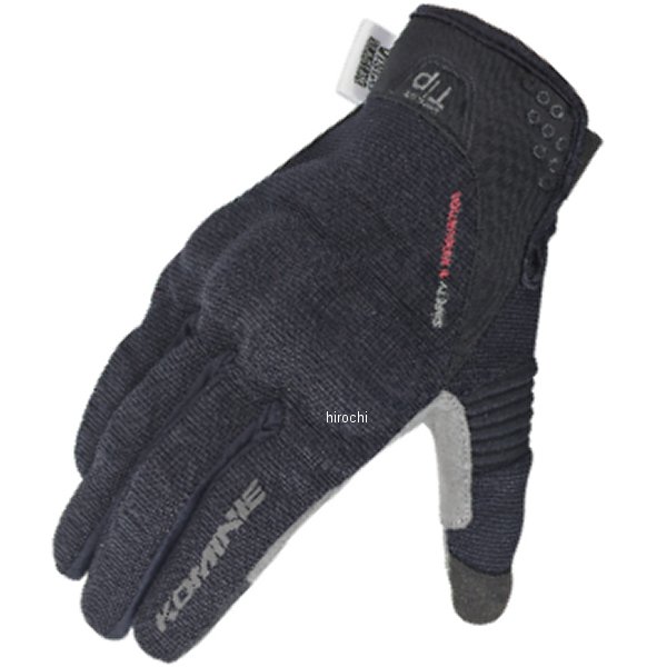 【メーカー在庫あり】 GK-183 コミネ KOMINE 春夏モデル プロテクトメッシュグローブ ブレイブ 黒 Mサイズ 4573325705753 JP店