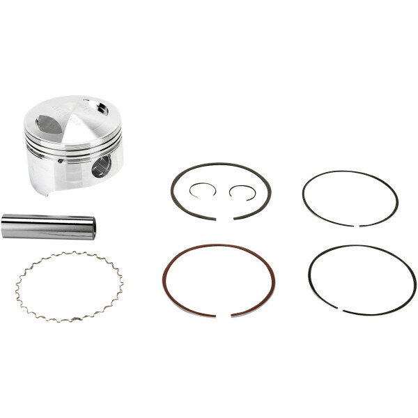 【USA在庫あり】 ワイセコ Wiseco ピストン +0.5mmオーバーサイズ 87年-96年 スズキ LT-F4WD Quad Runn..