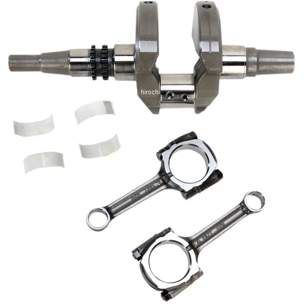 09年-12年 カワサキ KRF750 Teryx FI 4x4 08年-12年 カワサキ KRF750 Teryx FI 4x4 LE 08年 カワサキ KRF750 Teryx 4x4 05年-11年 カワサキ KVF750 Brute Force 4x4i 04年-09年 カワサキ KFX700 04年-06年 カワサキ KVF700 Prairie 4x4 04年-05年 スズキ LT-V700F Twin Peaks 700 4x4 クランクのみホットロッドコンロッドで完全に再構築可能メインベアリングとシールは別売り。4089楽天 JP店　