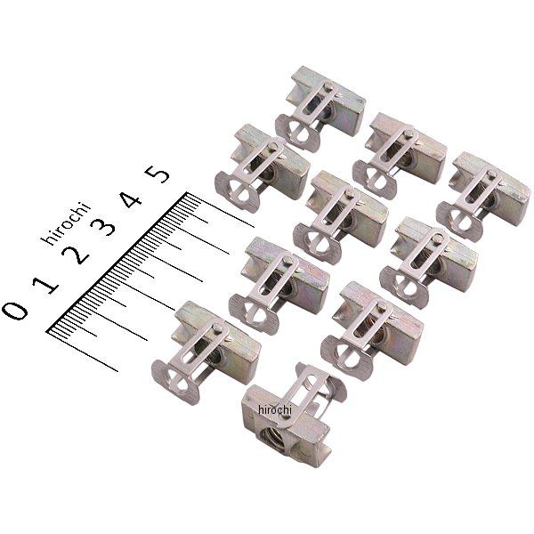 【メーカー在庫あり】 エスコ ESCO 6mm ボード用ターンナット 10個 000012041894 JP