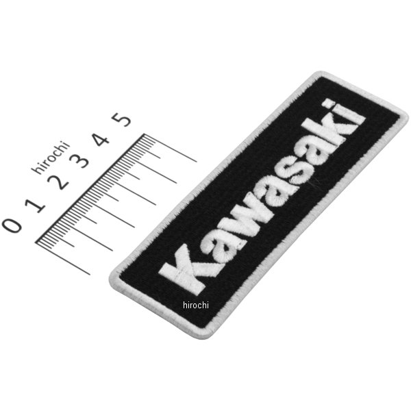 カワサキ純正 カワサキ 刺繍ワッペン KAWASAKI 3 J7014-0002 JP店