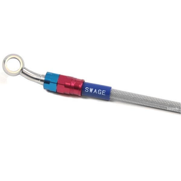 スウェッジラインプロ フロント ブレーキホースキット01年-05年 FZS1000・ブレーキホースは10mm単位の延長指定が出来ます。※延長分が合計で500mmを超える場合は500mmごとに1100円(税込)の追加料金がかかります。・ご注文時に「マスター側ホース+100mm、キャリパー側ホース+50mm」等を備考欄に記入してください。・バンジョーネジピッチ、アダプター角度は可能です。※カシメられたバンジョーを除く・アダプタータイプ、ボルトタイプ、数量、色の変更はできません。・キャンセル・交換・返品については、承れませんので予めご了承願います。ホース色:クリアコーティングホース素材:ステンレスメッシュカラー:赤/青フルード:無し取り廻し:Tスタイル(3本タイプ)タイプ:トライピース(フロントホース)ホース1:BJST-SF+[SD20]/370[390]mmホース2:BJ20-SF+[ST]/380[400]mmホース3:BJ20-SF+[ST]/380[400]mmSAP304FT楽天 JP店