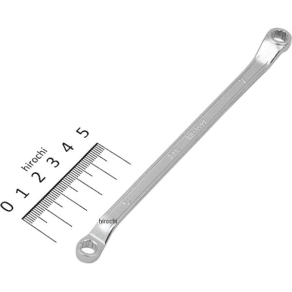 【メーカー在庫あり】 KTC 京都機械工具 45°×6°ロングめがねレンチ (6mm / 7mm) M5-0607-KC JP店