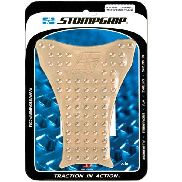 ストンプグリップ STOMPGRIP タンク グリップ ボルケーノ 汎用 クリア 51-01-1001C JP店