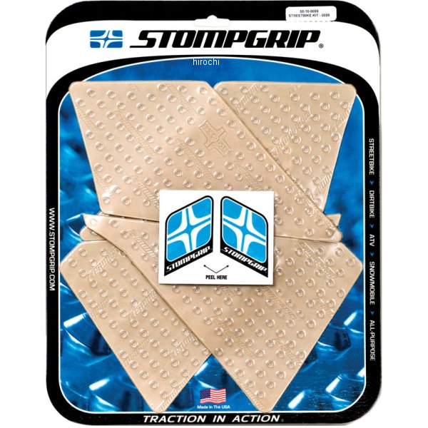 ストンプグリップ STOMPGRIP タンク グリップ ボルケーノ 07年-12年 KTM スーパーデューク 990 クリア 55-10-0059C JP店